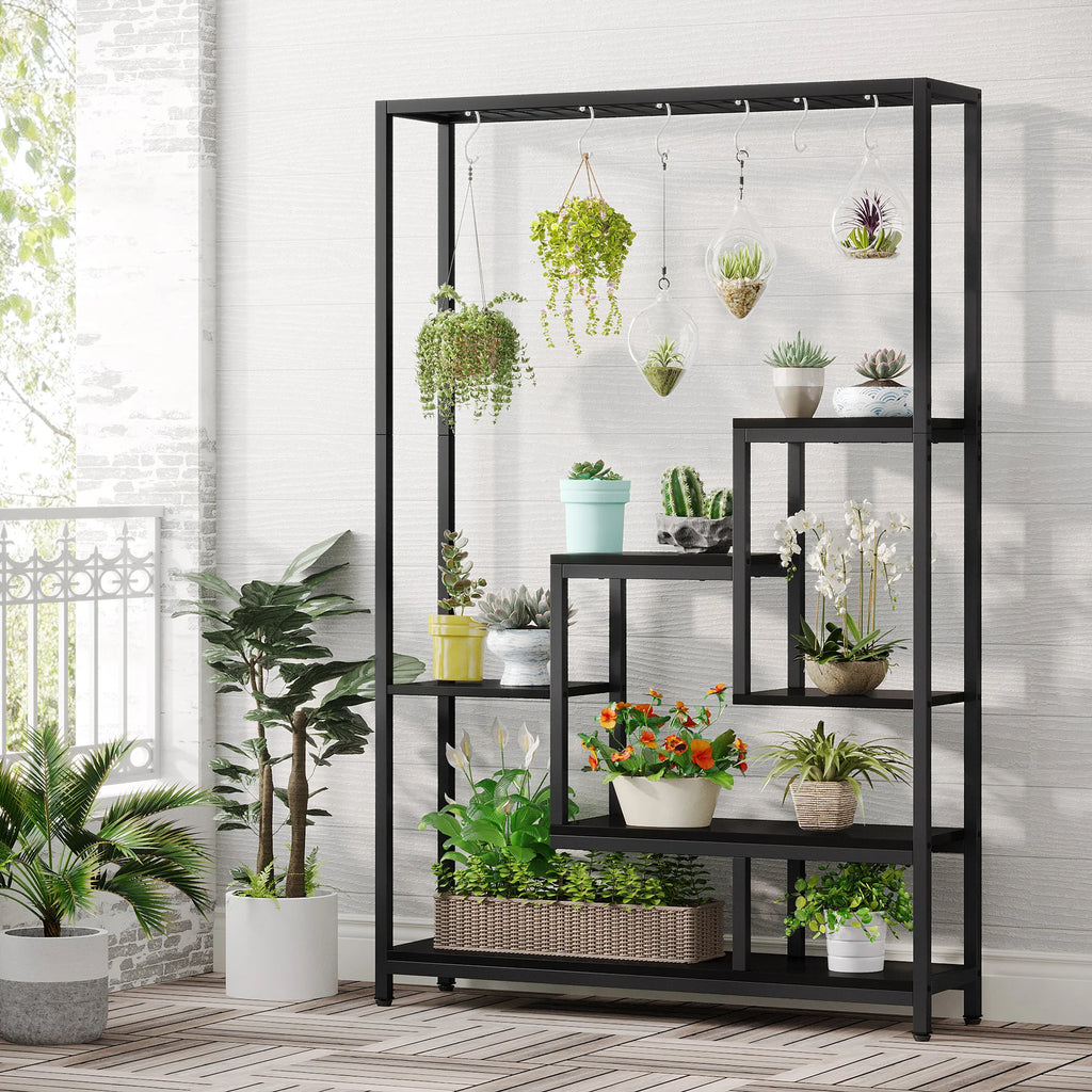 5-Tier Tall Plant Display Stand
