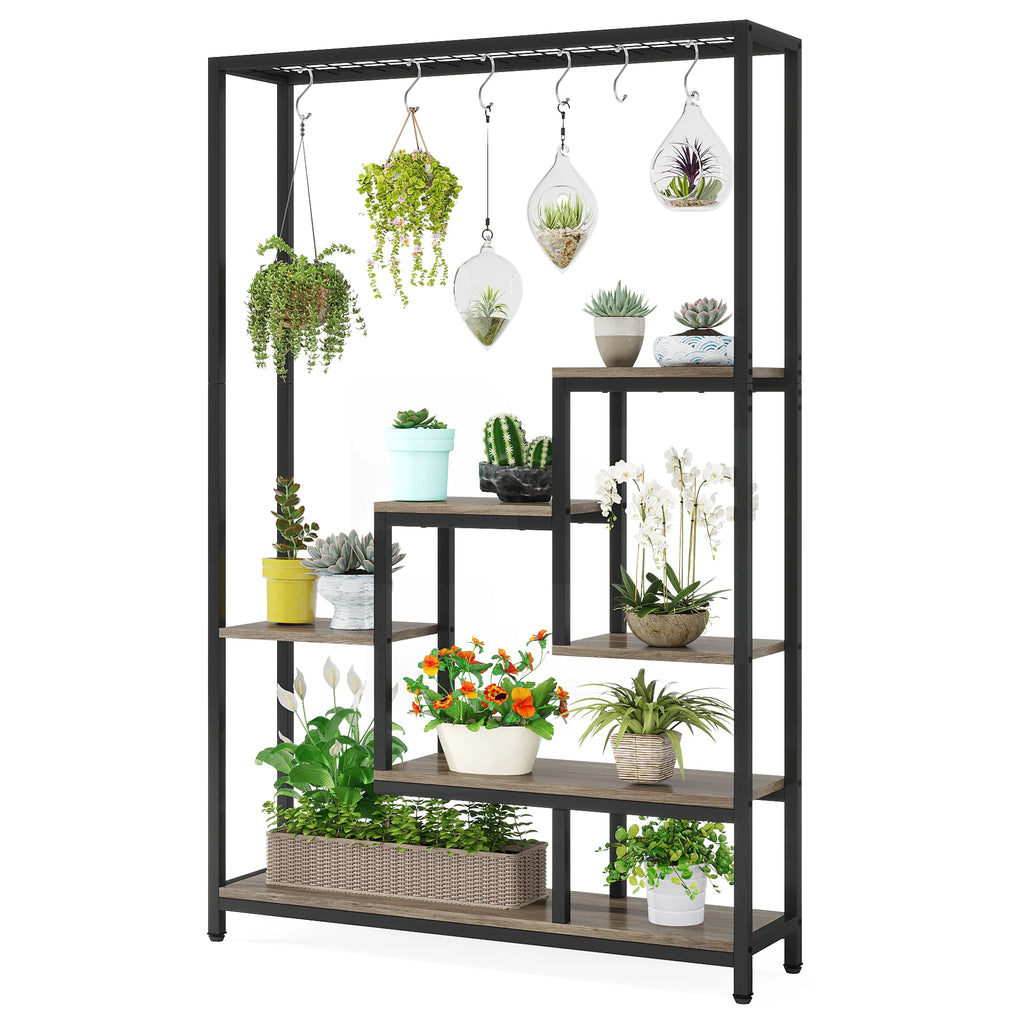 5-Tier Tall Plant Display Stand