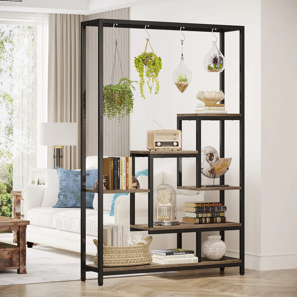 5-Tier Tall Plant Display Stand