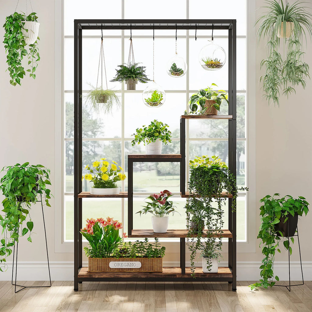 5-Tier Tall Plant Display Stand
