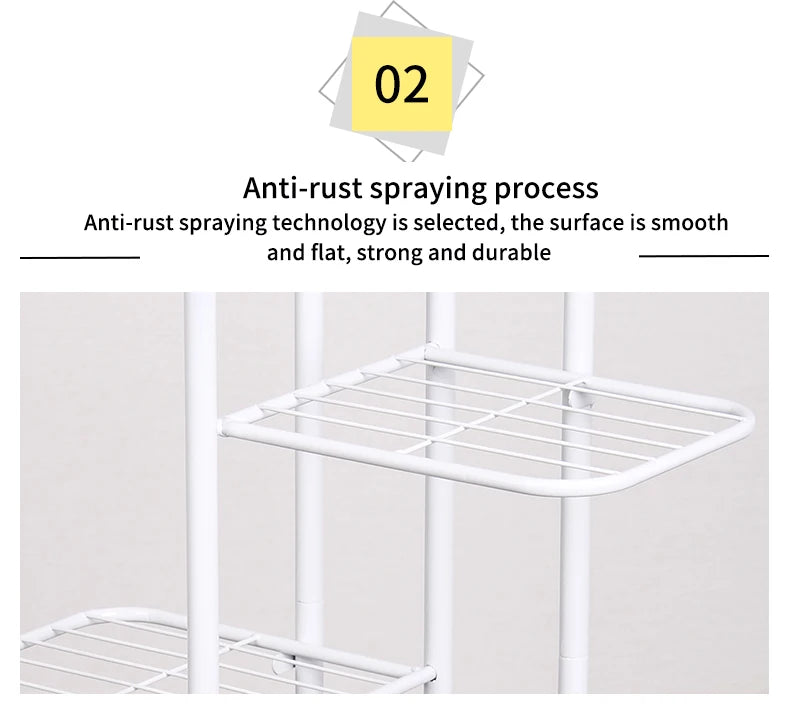 Multi-Tier Iron Plant Organizer