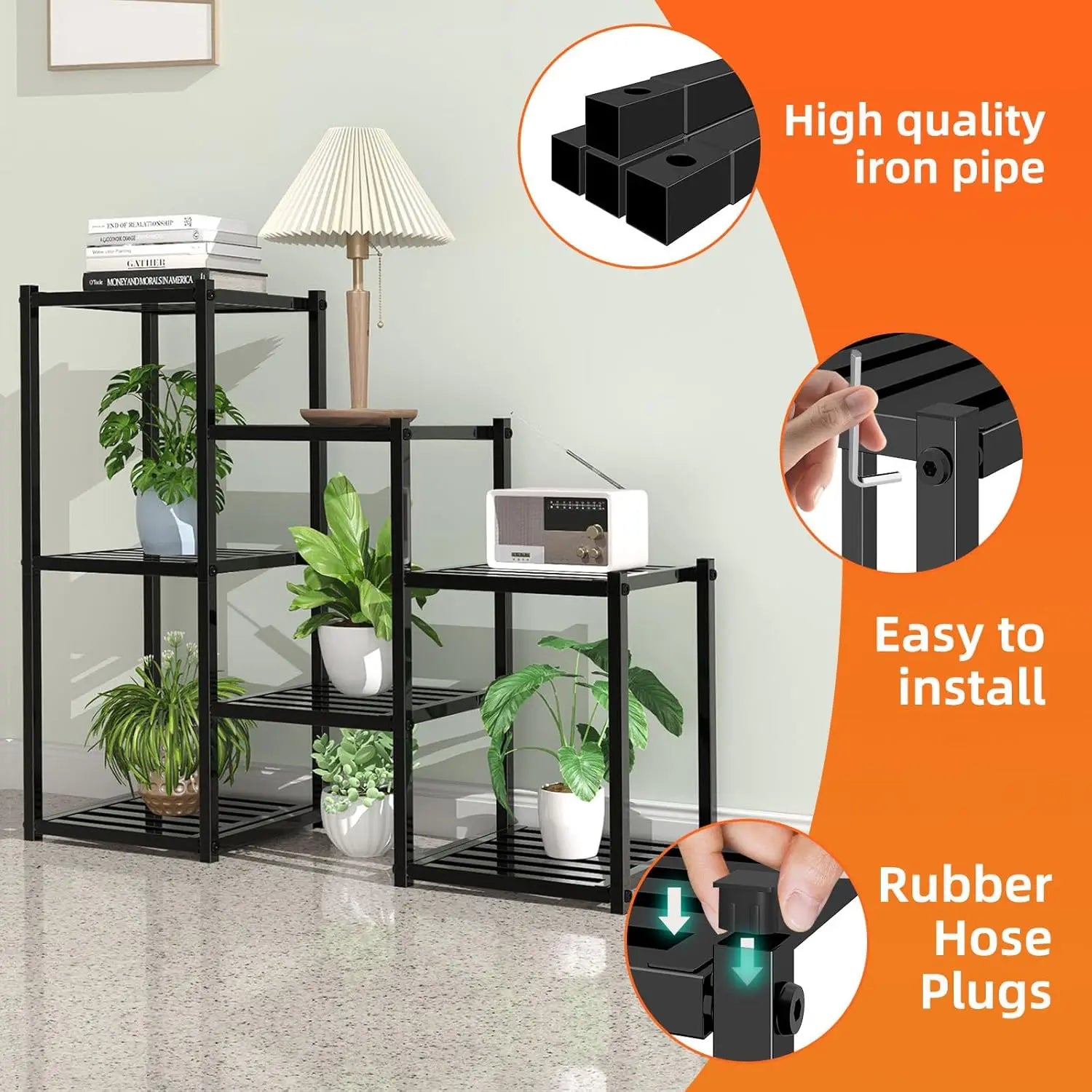 7-Tier Heavy Duty Plant Shelf