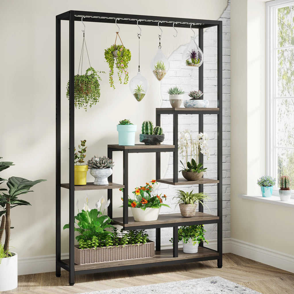 5-Tier Tall Plant Display Stand