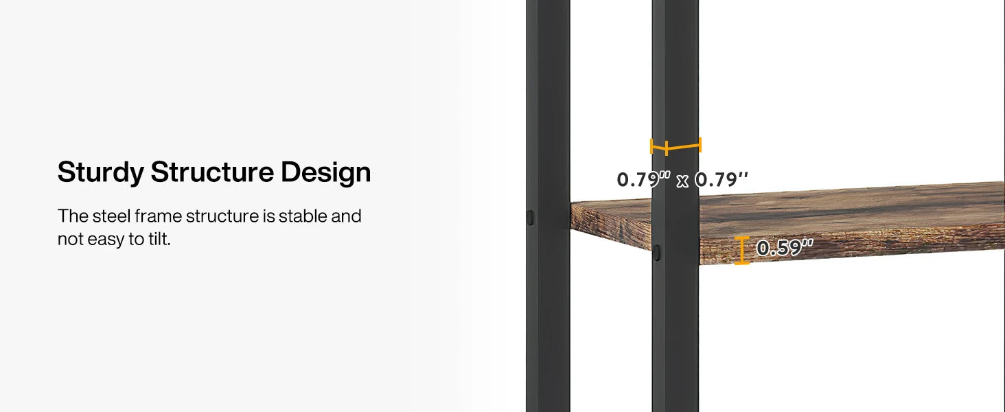 5-Tier Tall Plant Display Stand