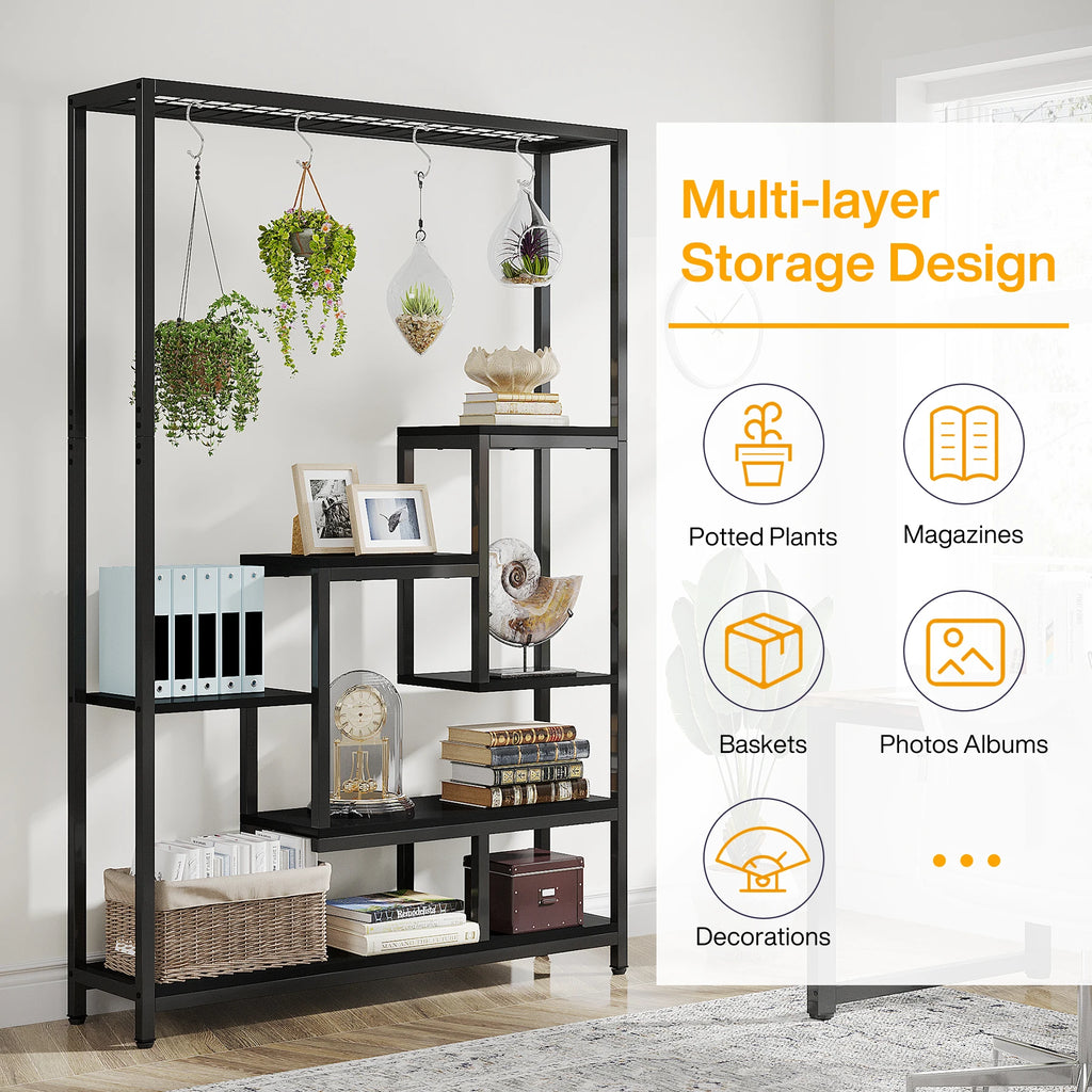 5-Tier Tall Plant Display Stand