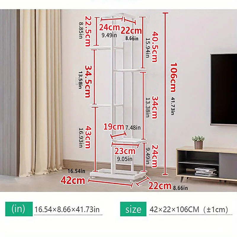 Multi-Tier Iron Plant Organizer